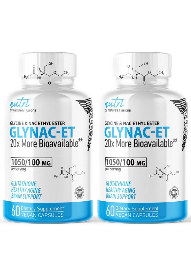 Nature'S Fusions مكمل ن-أسيتيل سيستين إيثيل إستير من ناتشرز فيوجنز - 20x أكثر توافر حيوي - مكمل مضاد للشيخوخة من الجلايسين ون-أسيتيل سيستين إيثيل إستير، يعزز الجلوتاثيون - عبوة من 2-120 حبة - Image 1