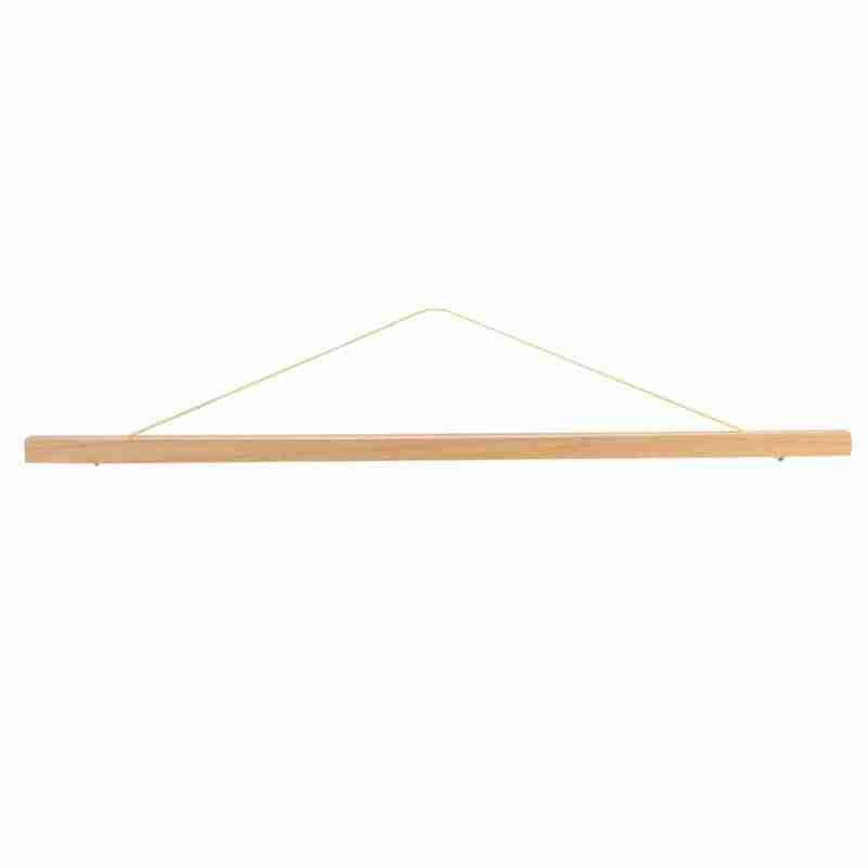 Magnetic Wooden Frame 60CM Strong Embedded Magnets Poster Hanger - Non-toxic Long-lasting DIY Artwork Display Frame for Wall Home Decor - Image 2