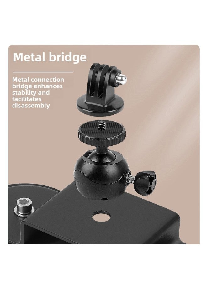 Gopro11 Suction Cup Car Sports Camera Accessories Car Suction Cup Gopro/10/9/8 Magnetic Suction Cup-Color:Single Bracket - Image 5