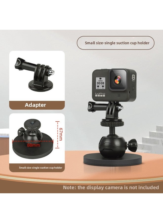 Gopro11 Suction Cup Car Sports Camera Accessories Car Suction Cup Gopro/10/9/8 Magnetic Suction Cup-Color:Single Bracket - Image 1