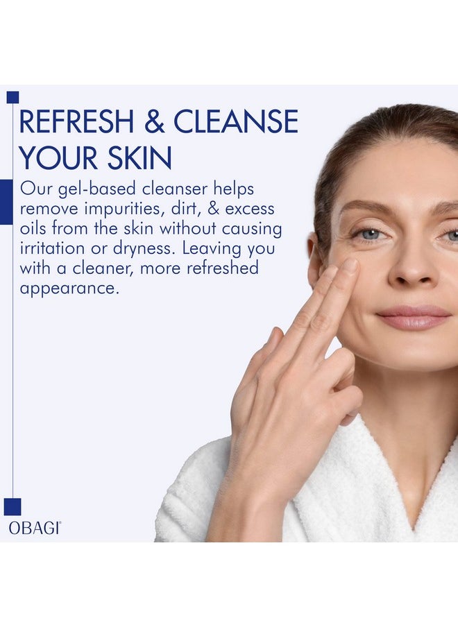 Obagi Medical Bagi Medical Nuderm Gentle Facial Cleanser Daily Face Cleanser For All Skin Types Formulated With Soothing Ingredients For Face Care Your Goto Hydrating Facial Cleanser 6.7Fl Oz  - Image 4