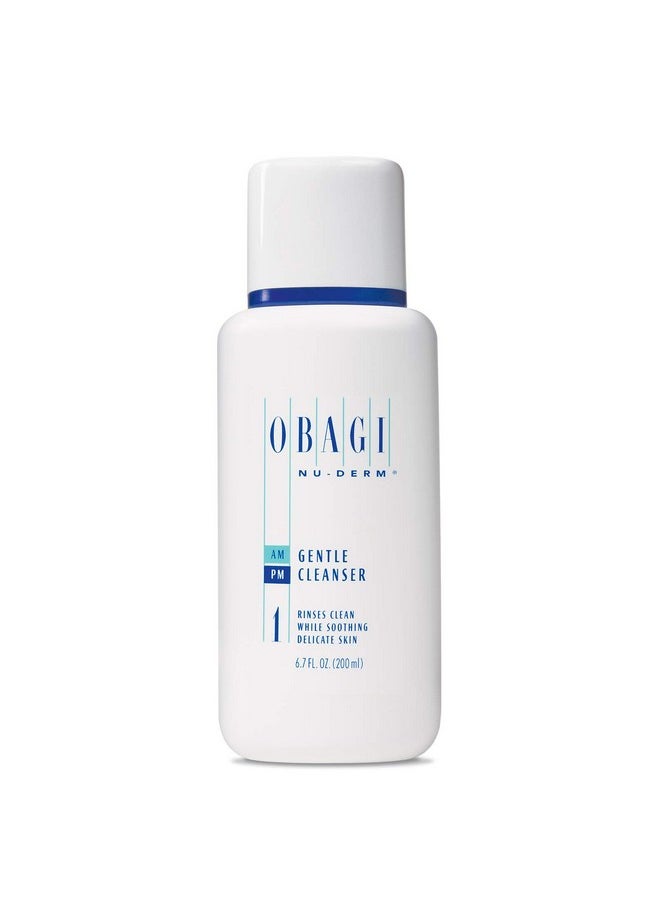 Obagi Medical Bagi Medical Nuderm Gentle Facial Cleanser Daily Face Cleanser For All Skin Types Formulated With Soothing Ingredients For Face Care Your Goto Hydrating Facial Cleanser 6.7Fl Oz  - Image 2