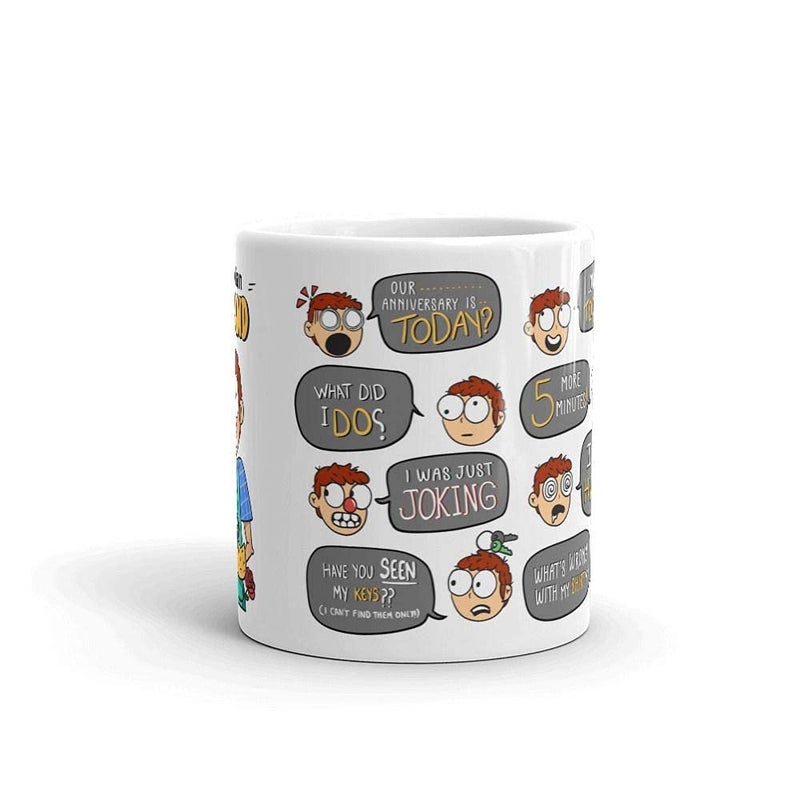 Oye Happy - Great Indian Husband Mug - Romantic Gift for Hubby/Husband on Valentine's Day/Birthday/Anniversary (Ceramic) (Microwavable) (330 ml) - Image 2