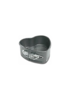 Homemaker Non-Stick Mini Heart Spring Form 10.2Cm X 4.7Cm - Black  - Image 1