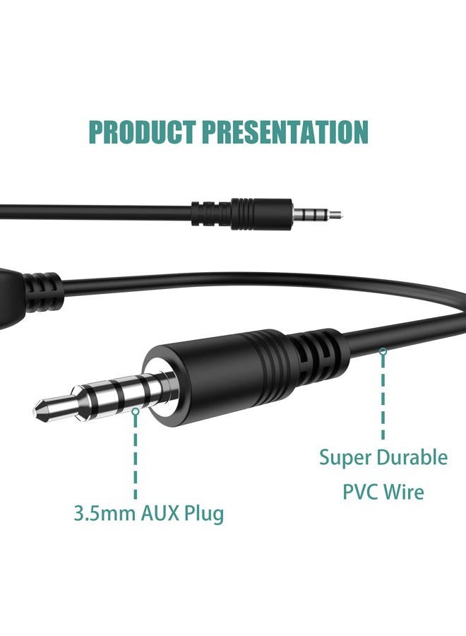 Eanetf USB to Aux Audio Adapter, 3.5mm Male to USB Female Adapter for Playing Music with U-Disk in Your Car,orked only When Your CAR 3.5mm AUX Port Must has Audio decoding Function - 2 Pack - Image 3