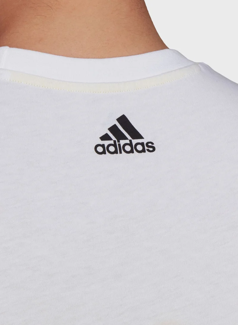 Adidas Mascot Badge Of Sport T-Shirt