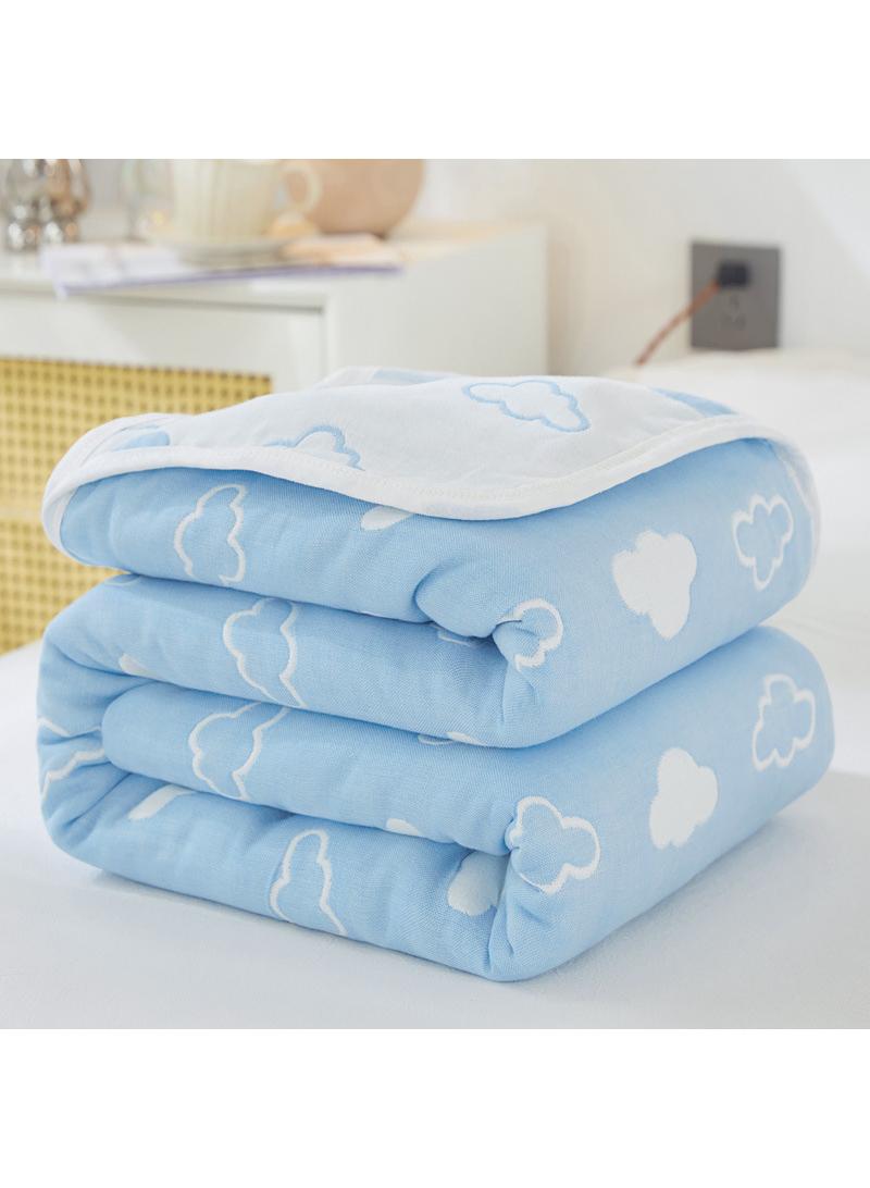 Y&D 90*100cm Six Layer Absorbent Cotton Towel Summer Cool Blanket  - Image 1
