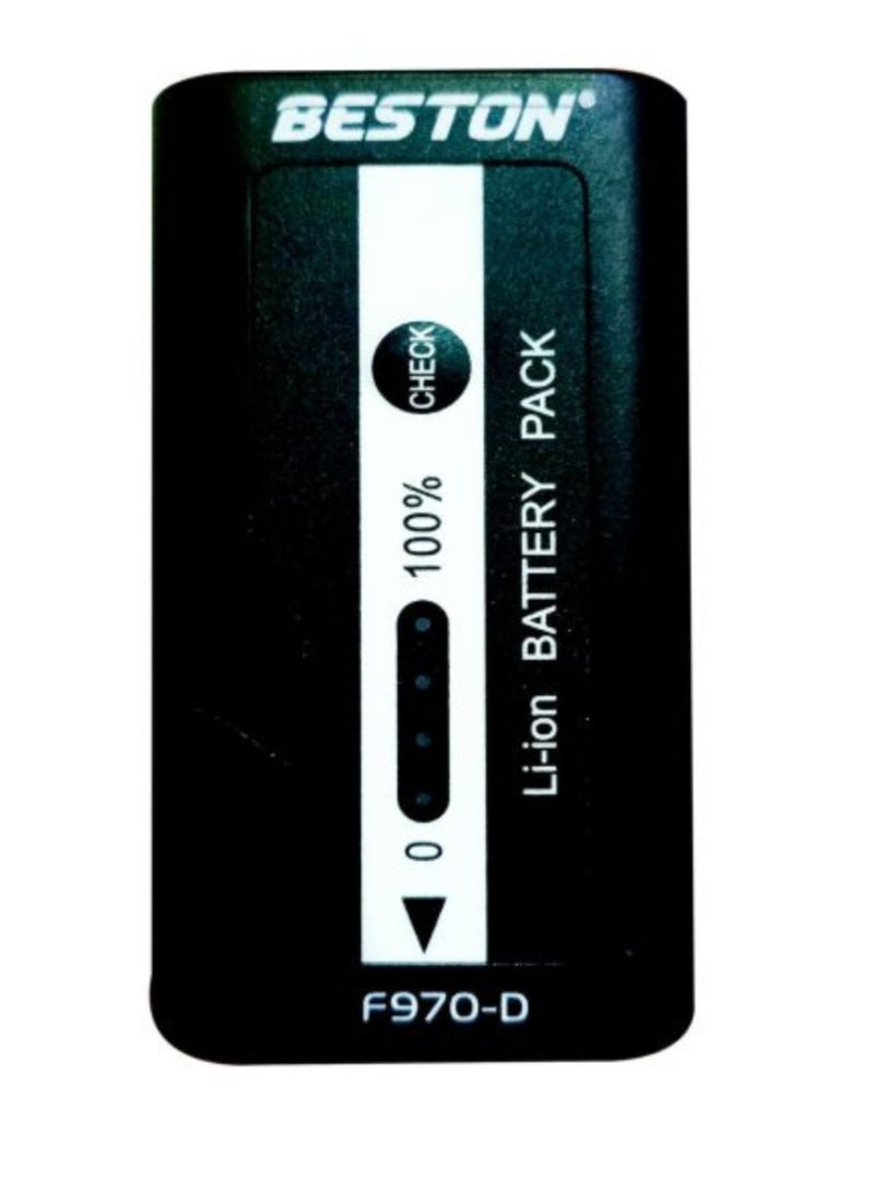 BESTON Beston BST-NP-F970D Camera Battery (6600mAh, 7.4V) - Image 4