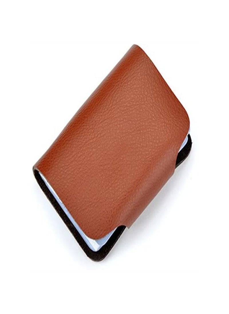 ORiTi - Fashion Business Credit Card Holder Leather Strap Buckle ,Wallet Bag 26  Case - Image 1
