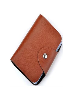Fashion Business Credit Card Holder Leather Strap Buckle ,Wallet Bag 26  Case