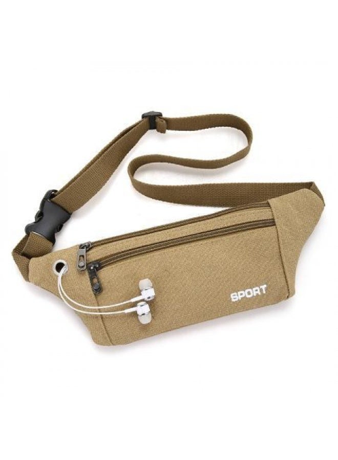WENICE Men's Shoulder Bag, Casual Sports Fashion, Unisex Running Waist Bag, Crossbody Bag with Adjustable Strap,  30*10*2cm - Image 1