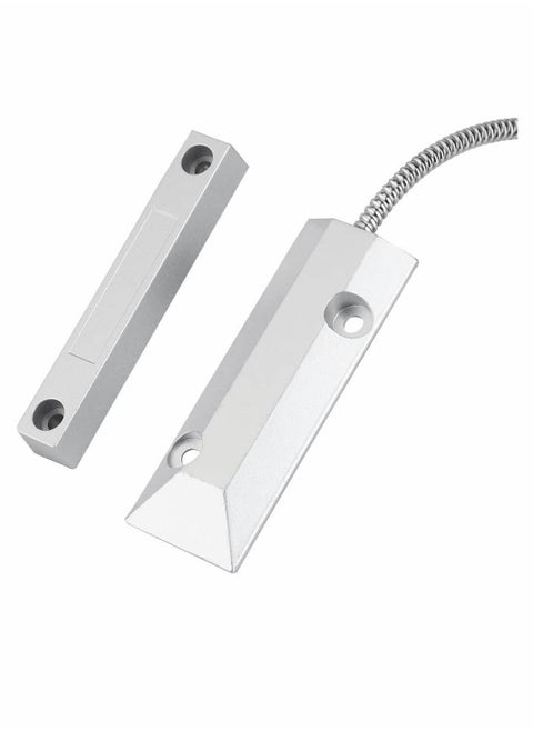 Wired Metal Door Window Magnetic Contact Sensor Switch Security Alarm Kit for Garage Warehouse Factory