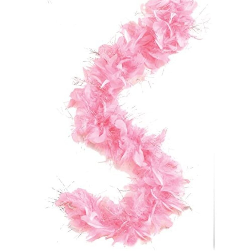 SkyWalk Fluffy Feather Boa - Baby Pink - Dress Up Costume, Party Decoration, Wedding Accessory CGM-133BP - Image 4