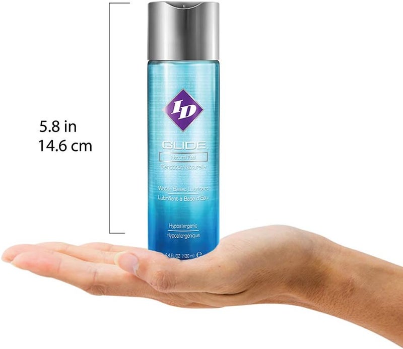 ID Lubricants ID Glide 44 Fl Oz Natural Feel Water Based Personal Lubricant Pack of 2 - Image 3