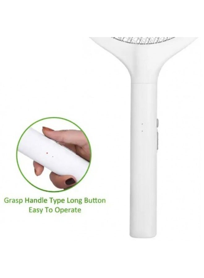 WEIDASI Electric Mosquito Racket Rechargeable Mosquito Swatter Racket & Fly Electric Bat With Stand - Image 3