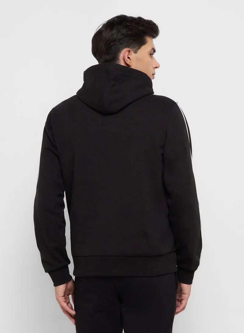 LACOSTE Trim Pullover Hoodie