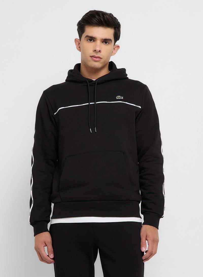 LACOSTE Trim Pullover Hoodie  - Image 1