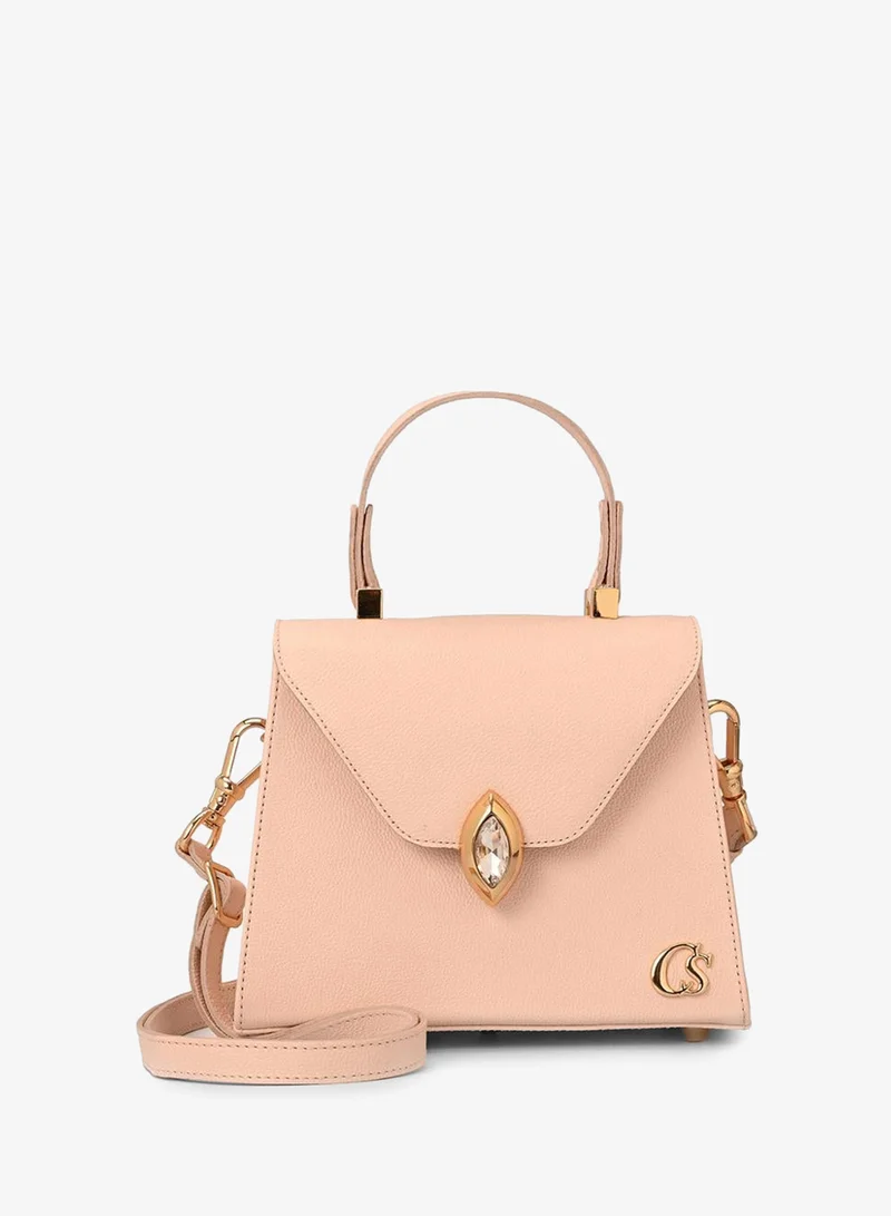 Carmen Steffens Top Handle Bag Rosé