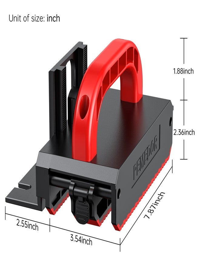 Pemedor Push Block for Table Saw Safety Pusher Block Woodworking Accessories Pusher Safe and Stable for table saw Router table Jointer Band Adjustable - Image 2