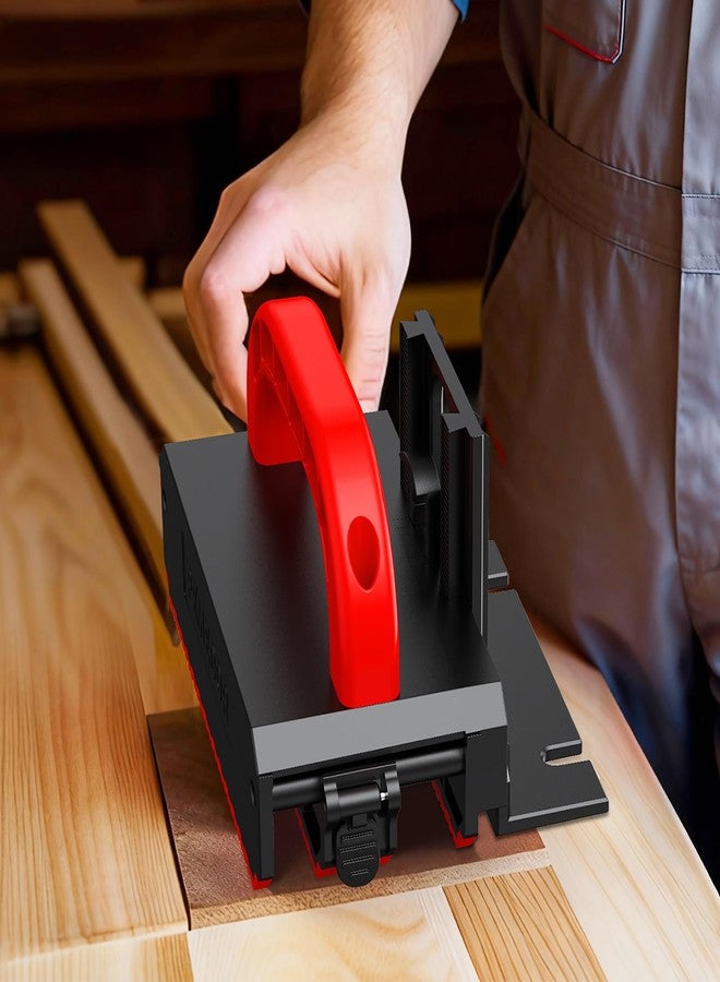 Pemedor Push Block for Table Saw Safety Pusher Block Woodworking Accessories Pusher Safe and Stable for table saw Router table Jointer Band Adjustable - Image 4