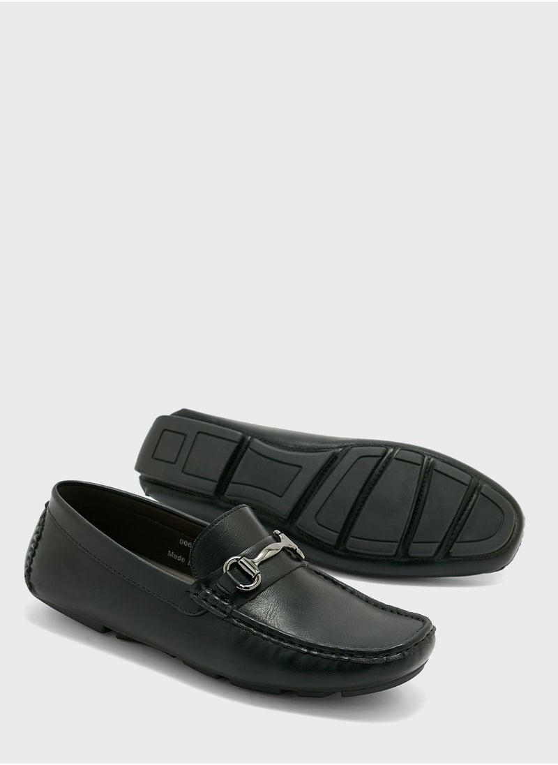 Formal Trim Detail Loafers