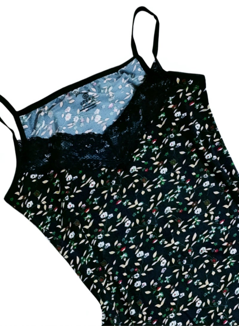 Dabbagh Home wear lingerie dress long comfortable trendy cash mayo with short sleeves  - Image 2