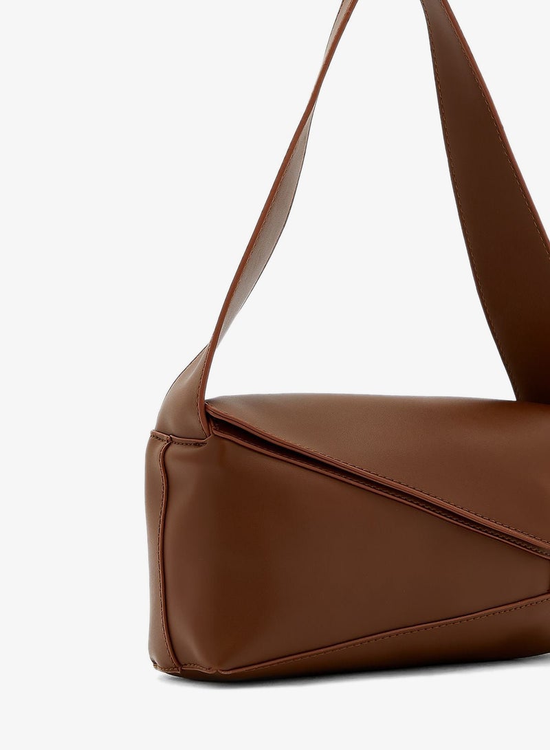 ELLA Panelled Shoulder Bag - Image 3