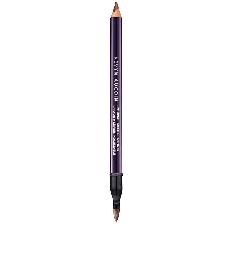 Kevyn Aucoin Unforgettable Lip Definer, Carnal: Long-wearing makeup lip definer. Water-resistant, defined tip accentuates lips. Blend-able. Dual-ended pencil and brush. All skin tones and types. - Image 1