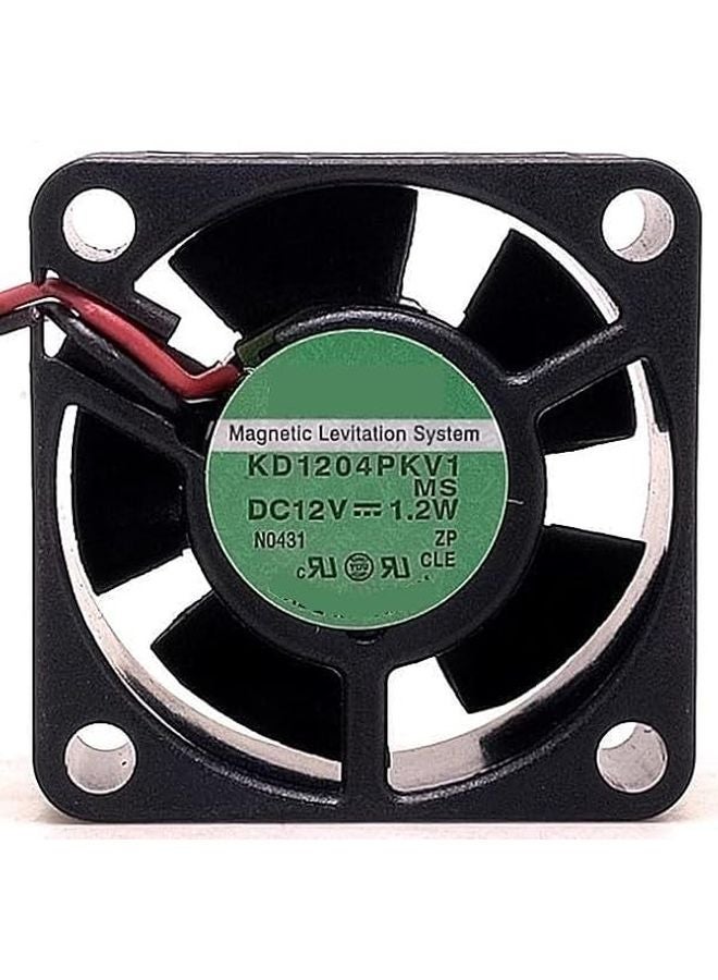 KD1204PKV1 12V 1 2W 1U مسجل فيديو طاقة العاكس مروحة التبيدل الاستبدال - Image 2