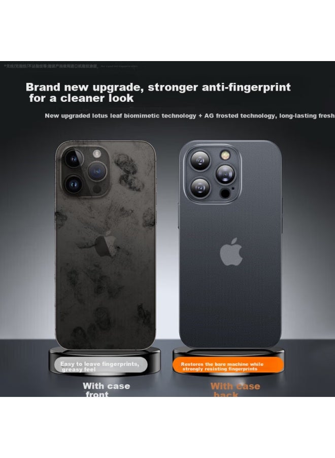Divi Divi Ultra Thin Matte Semi-transparent Anti-drop Hard Shell Case For Apple Iphone 12, Full Coverage Protective Cover For Iphone 12, Luxury Lightweight Case For Men And Women - Image 2