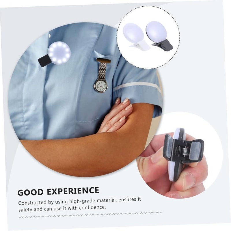 Mini USB Nurse Light Portable Purse Clip Badge Warm LED Gift Size 5 9X3 96X3 00CM - Image 4