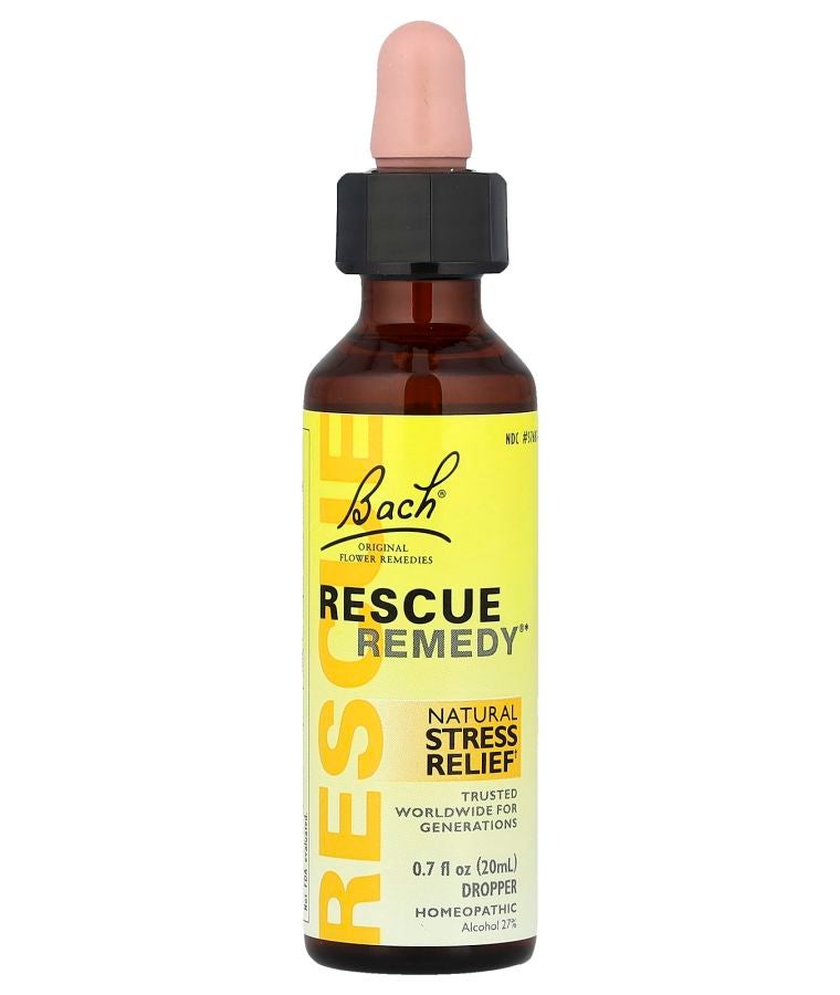 Bach Original Flower Remedies Rescue Remedy® Natural Stress Relief 0.7 fl oz (20 ml)