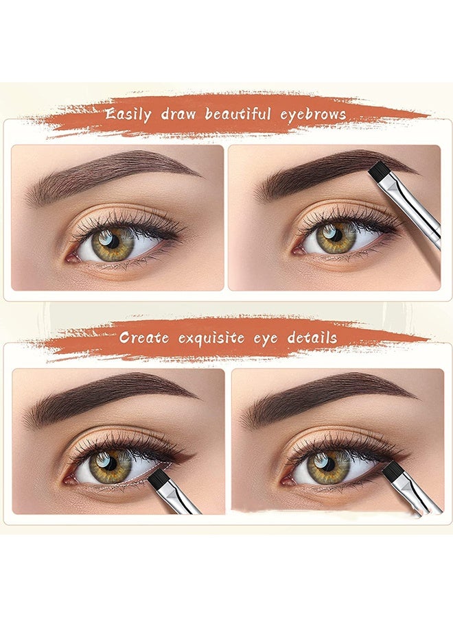 3 Pcs Eyeliner Brush Eyeliner Applicator Tool, Fine Angled and Ultra Thin Slanted Makeup Brushes, for Professional Beauty Cosmetic Tool - Image 2