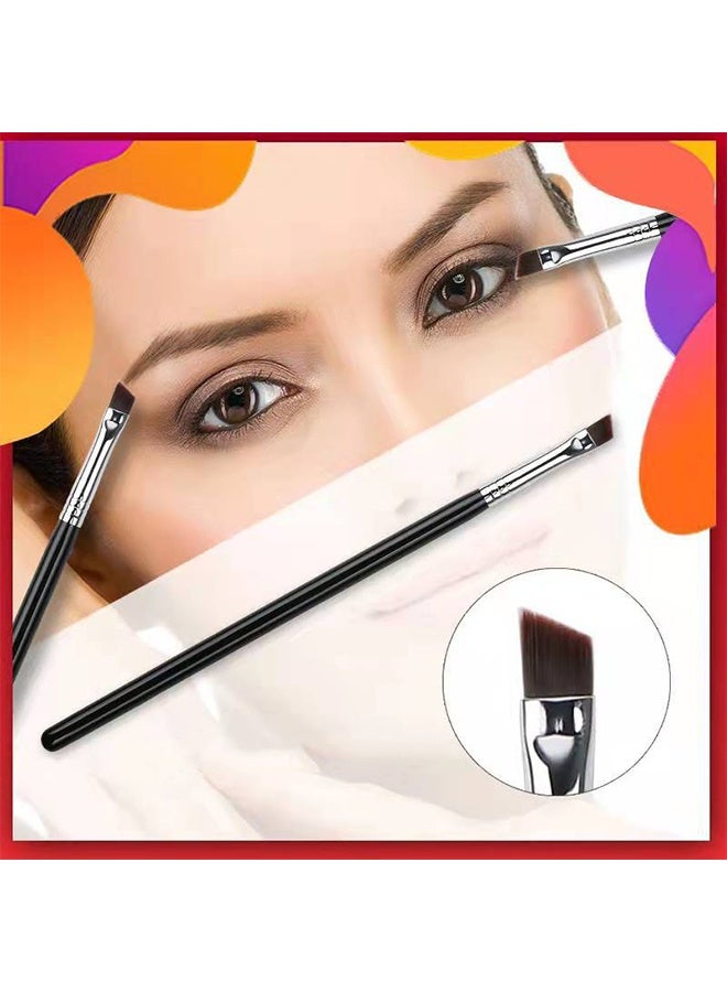 3 Pcs Eyeliner Brush Eyeliner Applicator Tool, Fine Angled and Ultra Thin Slanted Makeup Brushes, for Professional Beauty Cosmetic Tool - Image 4