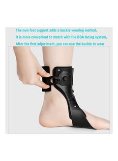 KASTWAVE KASTWAVE AFO Drop Foot Brace Orthosis, Ankle Orthosis Support with Comfortable Inflatable Airbag, Foot Drop Brace Splint Ankle Foot Orthosis Walking for Hemiplegia Stroke Shoes Walking (Right Foot XL)  - Image 5