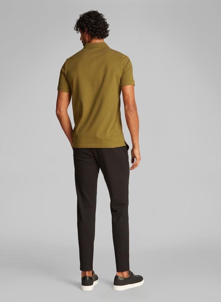 CALVIN KLEIN Slim Stretch Pique Polo  - Image 2
