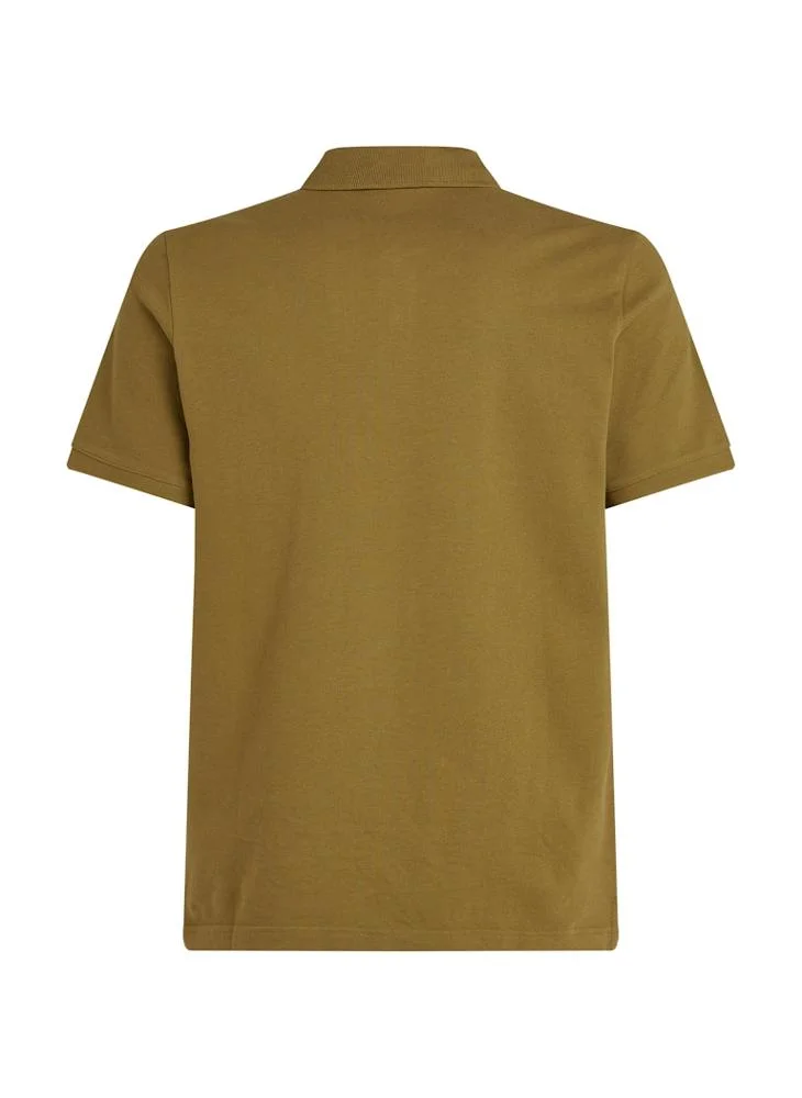 CALVIN KLEIN Slim Stretch Pique Polo