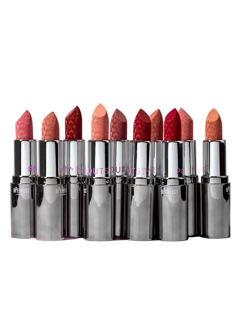 بي بيرفيكت أحمر شفاه ناعم غير لامع من بي بيرفكت باوتستار - لمسة نهائية غير لامعة، 30 جم - Image 4