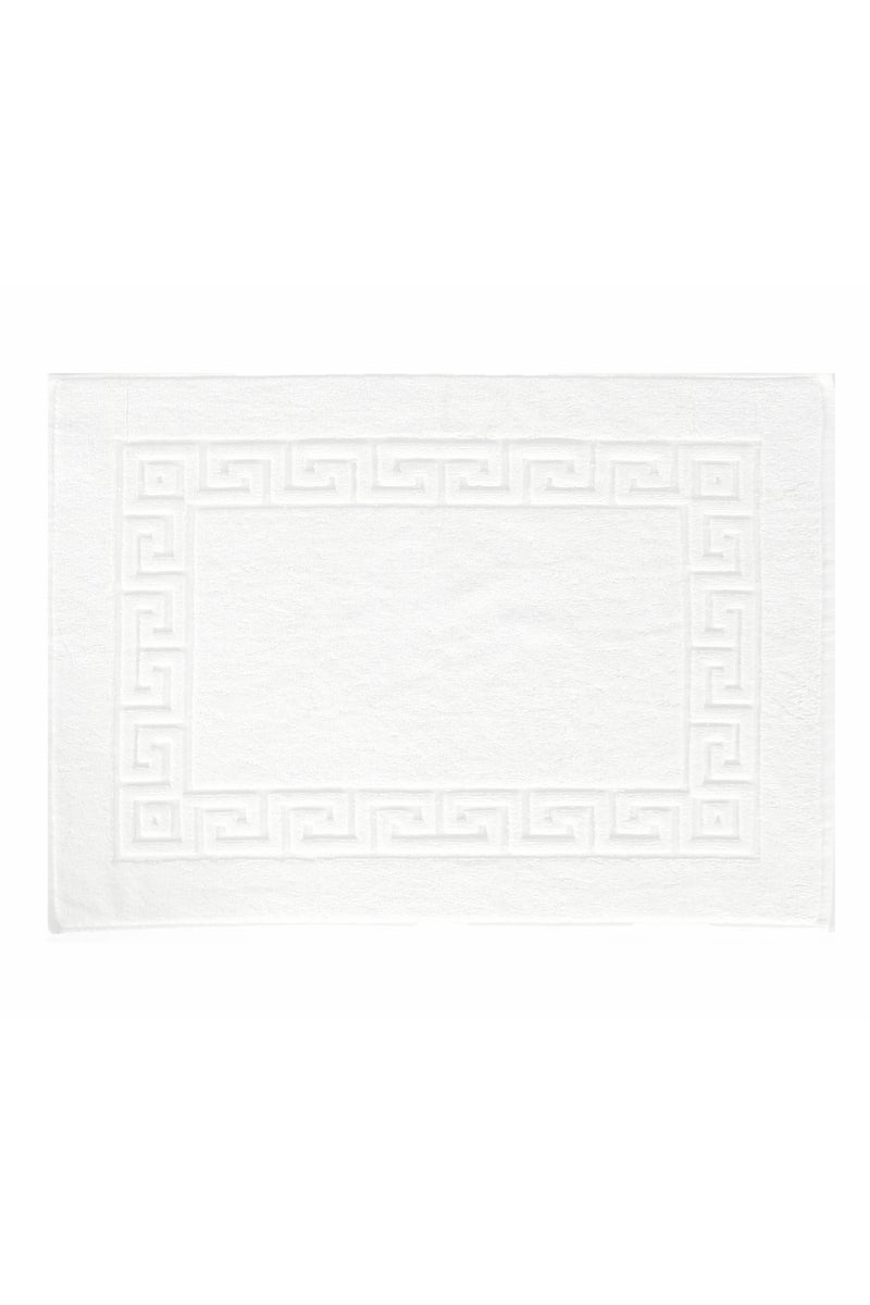 ريلاكس دواسة حمام بحواف قطنية - أبيض - 73×51 سم - Image 1