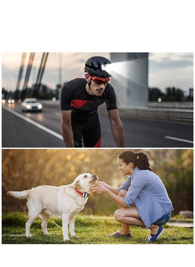 SYOSI - Mini Body Camera, 1080P Portable Video Camera Outdoor Sports Wireless Wearable Camera, 3 Led Modes Flashlight HeadLamp Waterproof Body Worn Camera with Time Stamps for Riding, Running - Image 1