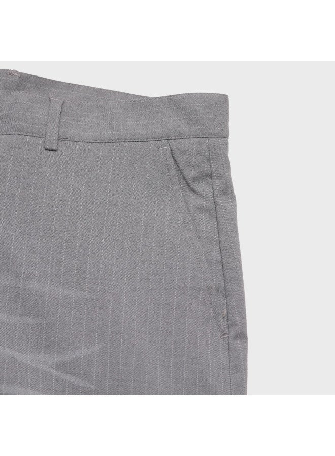 Zara men's Classic Striped Pleated Print Casual Versatile Loose Soft Comfortable Pants - Image 5