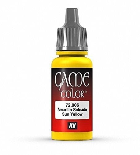 Vallejo Game Color Bald Moon Yellow Paint, 17ml - Image 2