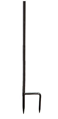 Evergreen Flag Black Iron Cemetery Garden Flag Stand - 15”W x 28”H - Image 5