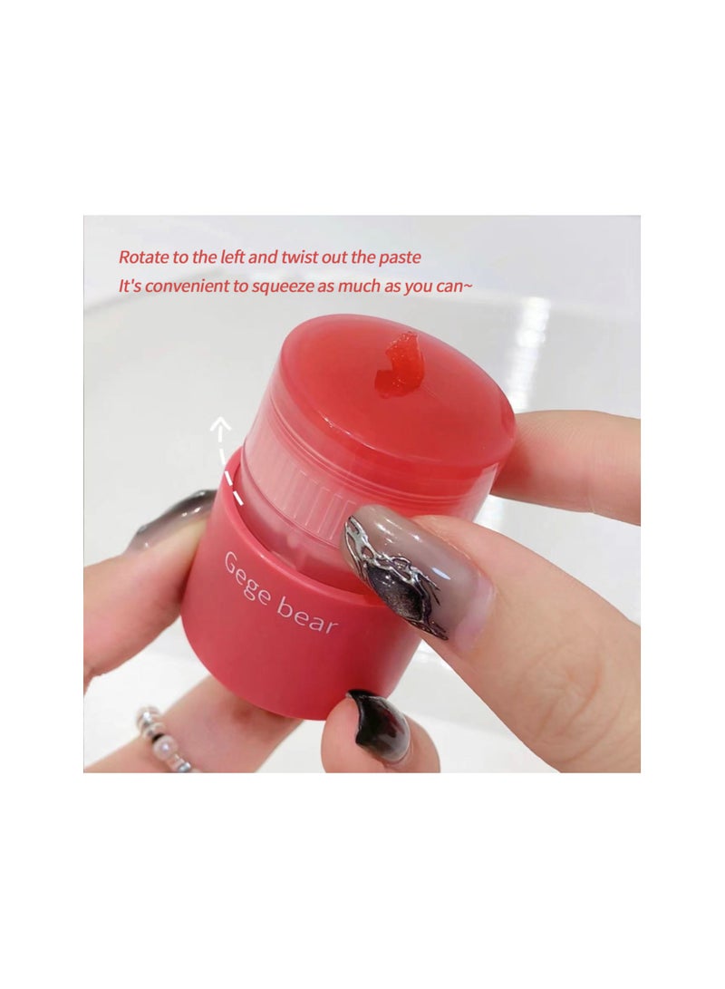 Menow Translucent Essence Lipgloss 04 White Peach Jelly - Image 3