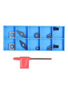 High Hardness Milling Tool Carbide Insert High Efficiency Accessory Quick Cutting Blades Set with Storge Box