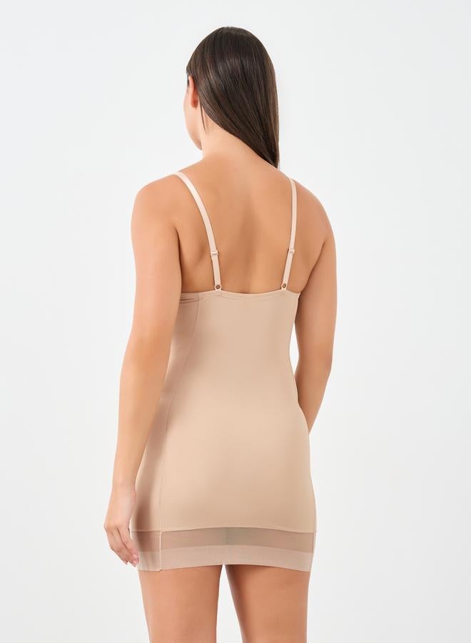 Styli Padded Shapewear Strappy Slip Dress - Image 4