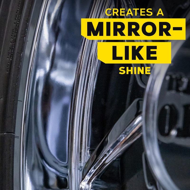 Meguiar's Hot Rims Chrome Wheel Cleaner, Deep Foaming Rim Cleaner Spray Formulated to Effectively Clean Chrome Wheels for an Impeccable Mirror-Like Shine, 24 Oz - Image 5