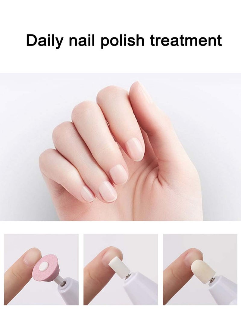 5 in 1 Electric Nail Filer Kit Portable Nail Drill Manicure Set Nail Drill File Grinder Polisher Grooming Kit - Image 4
