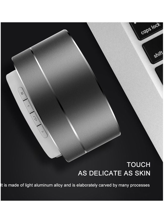 Rechargeable Portable AUX Mini BT Speaker Pluggable headset Music Audio Playing Time,TF Card Slot for Home, Travel Rose Gold - Image 4