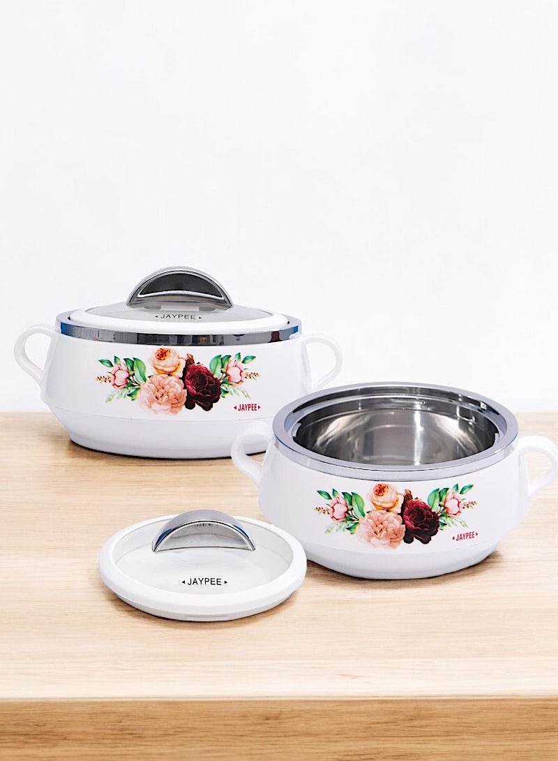 جايبي بلس حافظات طعام ماركة جي بي طقم من قطعتين بمقاس 1000 مل للواحدة لون أبيض - Image 5